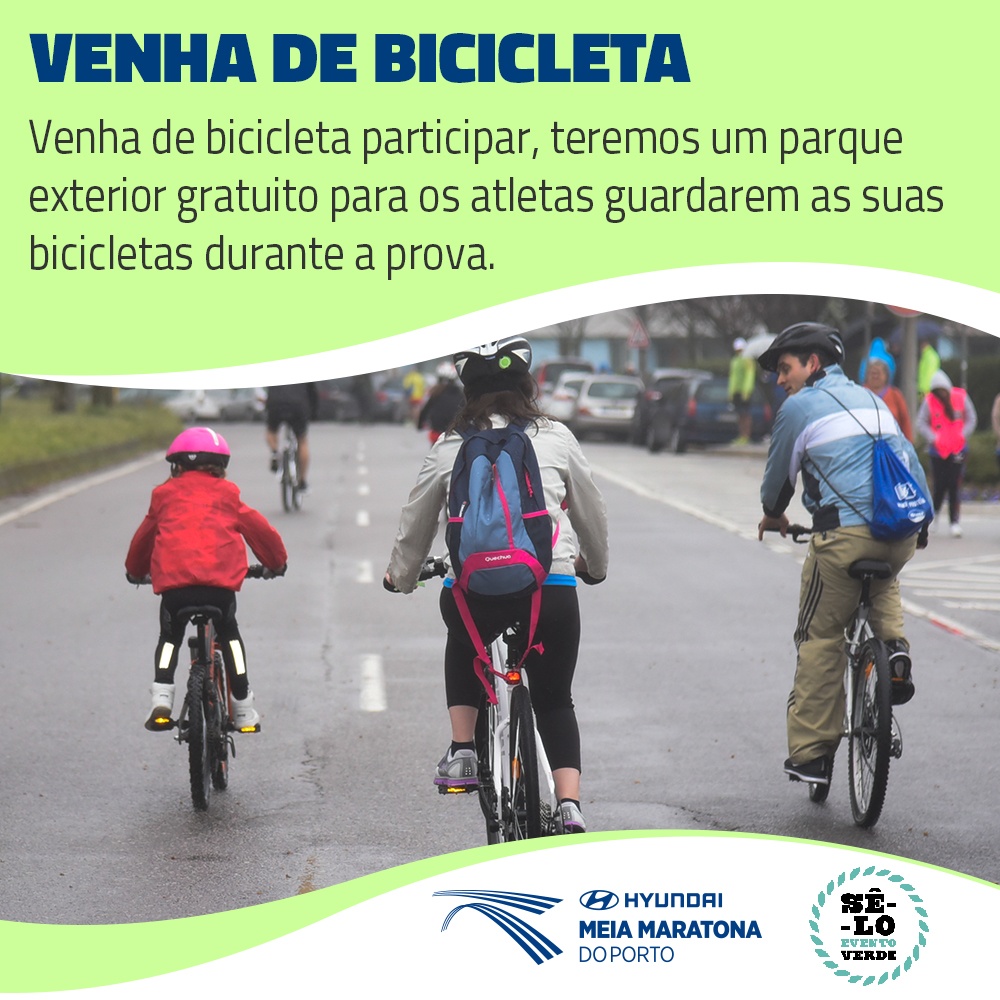 Sê-lo Verde - Bicicletas - Meia Maratona do Porto