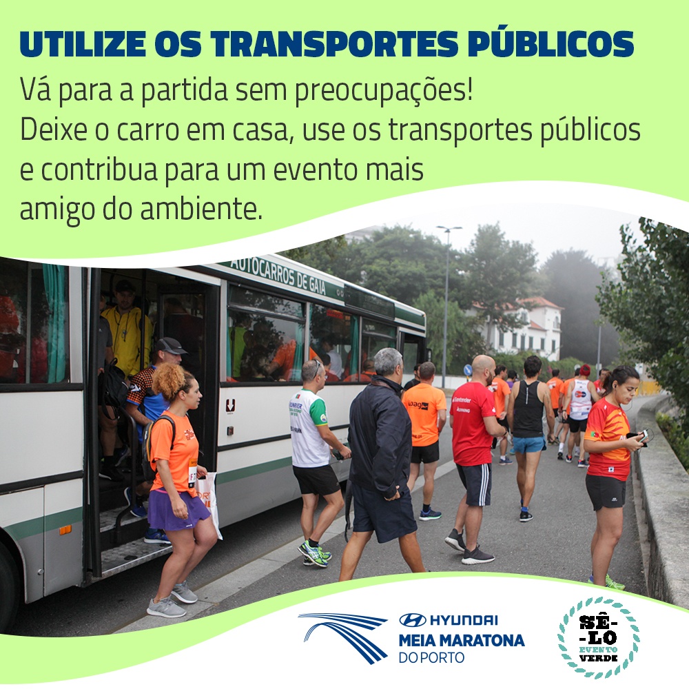 Sê-lo Verde - Transportes - Meia Maratona do Porto